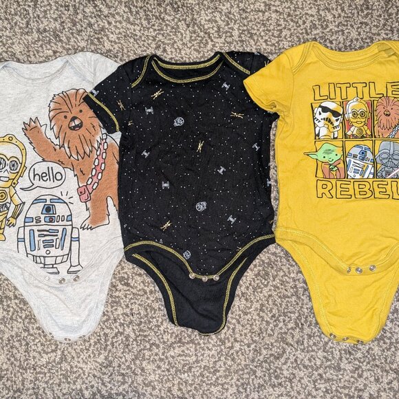 Star Wars Baby onesie set, 3-6m - Picture 1 of 2